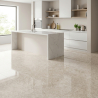 Carrelage sol poli effet marbre Joali blanc grisé 60*60 cm