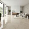 Carrelage sol poli effet marbre Joali ivoire 60120 cm