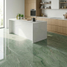 Carrelage sol poli effet marbre Joali vert 30*60 cm