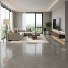 Carrelage sol poli effet marbre Joali taupe 60*60 cm