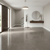 Carrelage sol poli effet marbre Joali taupe 120*120 cm