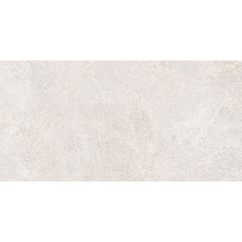 Carrelage sol effet pierre Maddalena blanc grisé30x60 cm