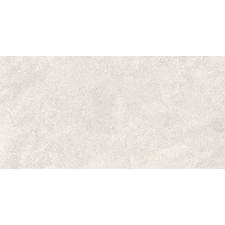 Carrelage sol effet pierre Maddalena blanc grisé60x120 cm