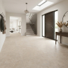 Carrelage sol effet pierre Maddalena beige 120x120 cm