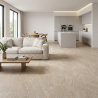 Carrelage sol effet pierre Maddalena beige 30x60 cm