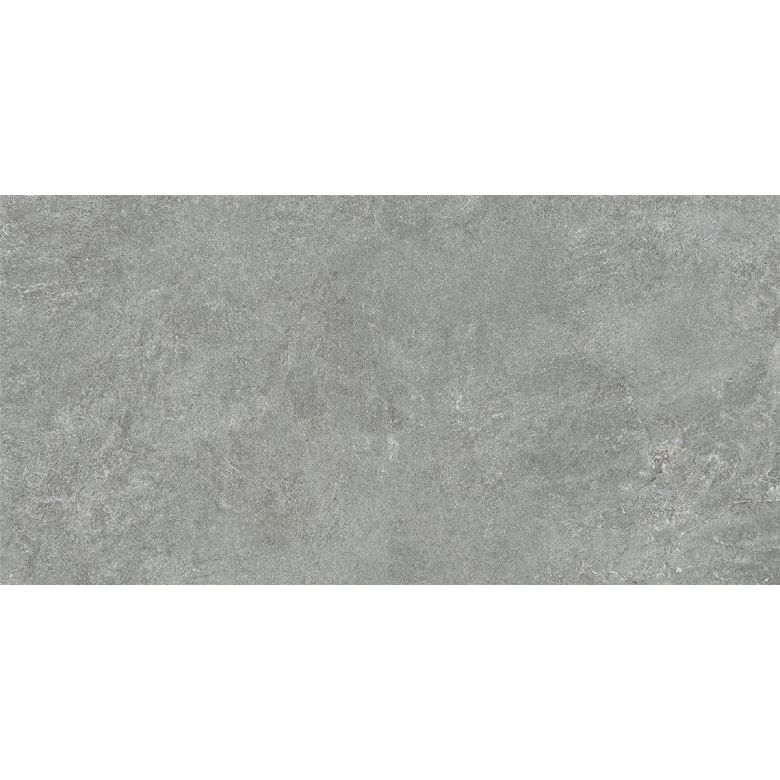 Carrelage sol effet pierre Maddalena anthracite60x120 cm
