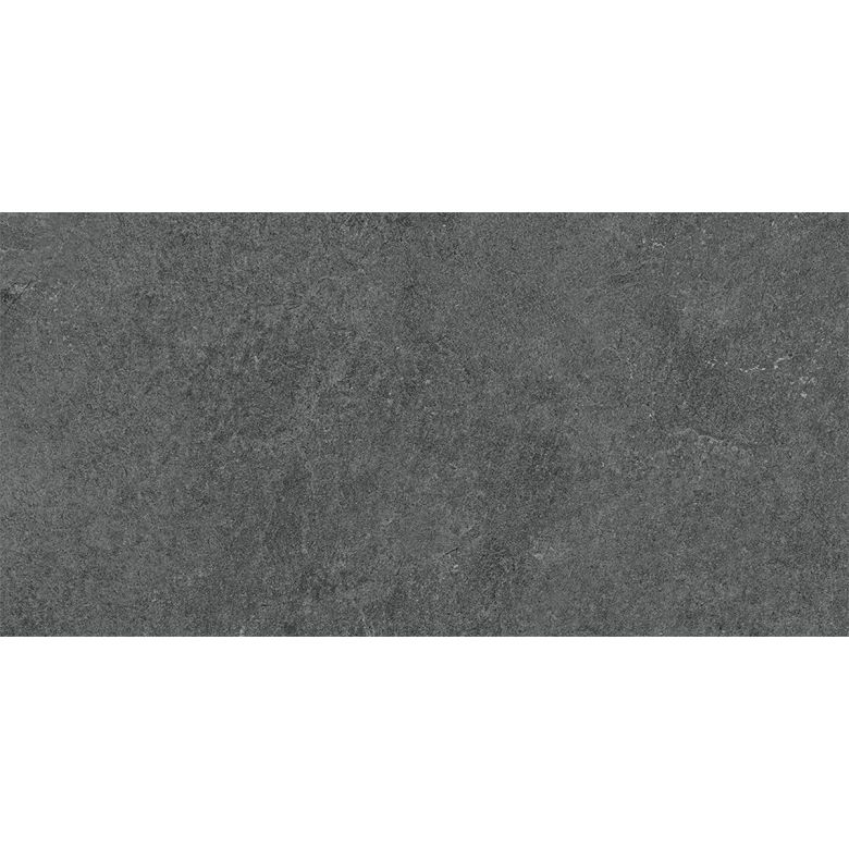 Carrelage sol effet pierre Maddalena noir30x60 cm