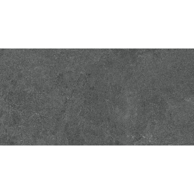 Carrelage sol effet pierre Maddalena noir30x60 cm