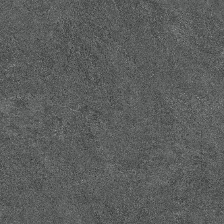 Carrelage sol effet pierre Maddalena noir 60x60 cm