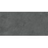 Carrelage sol effet pierre Maddalena noir 60x120 cm