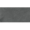 Carrelage sol effet pierre Maddalena noir 60x120 cm