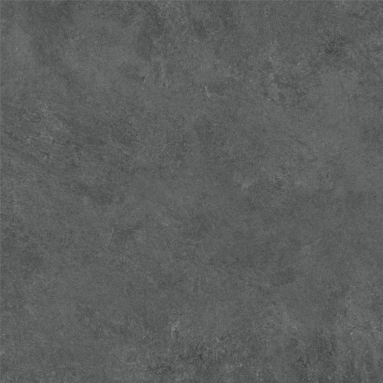 Carrelage sol effet pierre Maddalena noir 120x120 cm