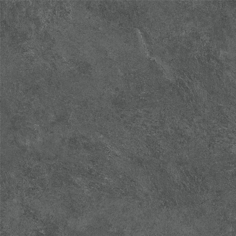 Carrelage sol effet pierre Maddalena noir 120x120 cm