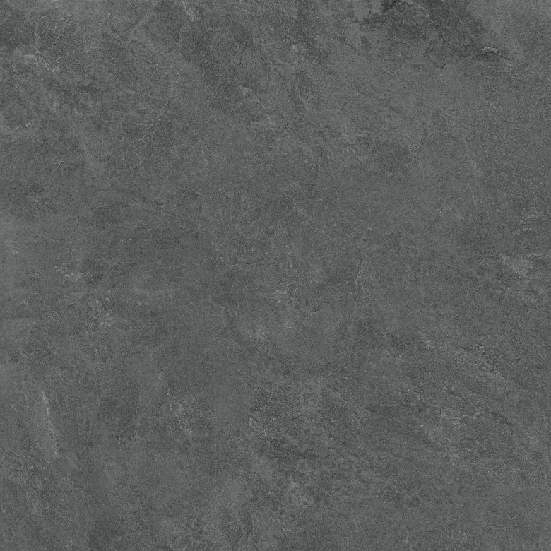 Carrelage sol effet pierre Maddalena noir 120x120 cm