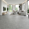 Carrelage sol effet pierre Maddalena anthracite 60x60 cm