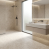 Carrelage sol effet marbre Joali blanc grisé mat 60x60 cm