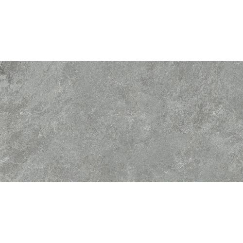 Carrelage sol extérieur effet pierre Maddalena anthracite R11 60120 cm