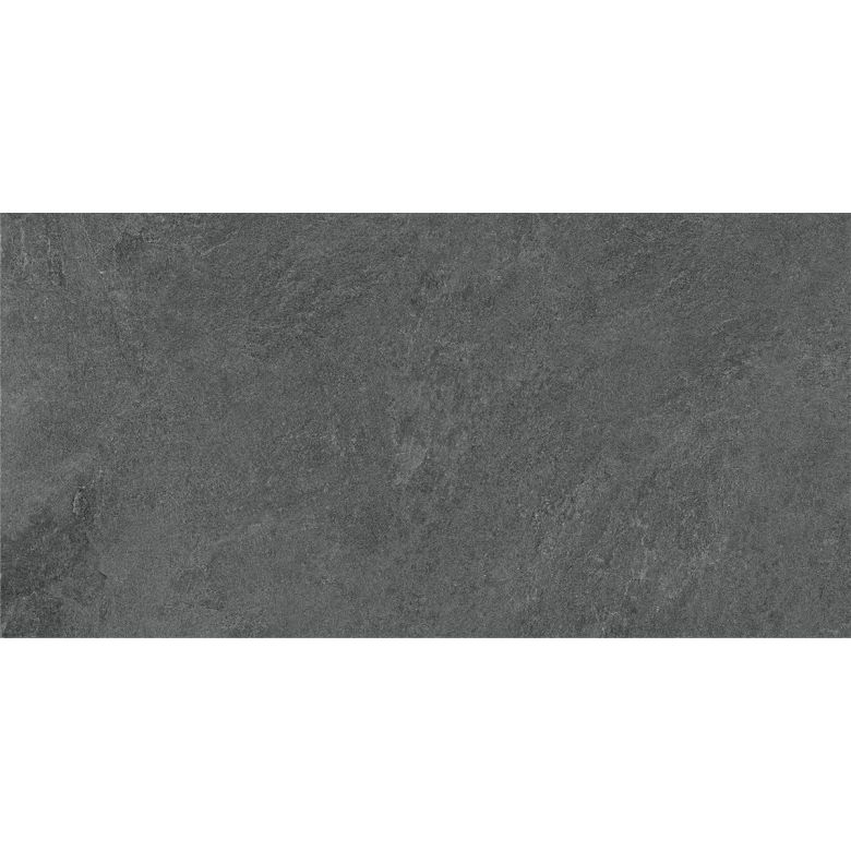 Carrelage sol extérieur effet pierreMaddalena noirR11 60120 cm