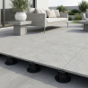 Dalle extérieur effet pierre Maddalena 2.0 grigio R11 60x60 cm