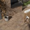 Carrelage sol Talamanca terre 20x20 cm