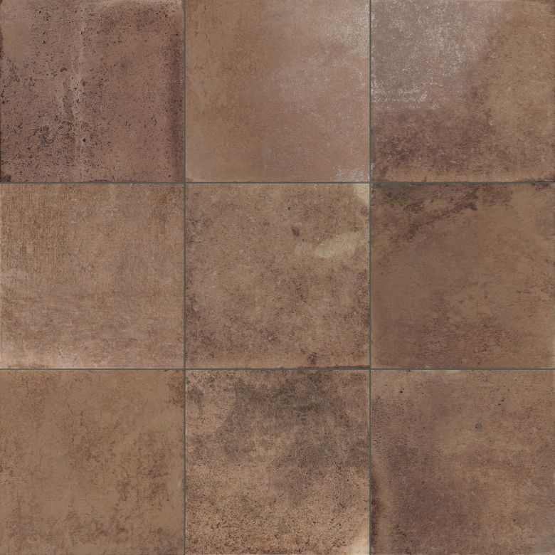 Carrelage sol Talamanca marron 20x20 cm