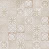 Carrelage sol effet carreaux de ciment Talamanca Kasma mix blanc 2020 cm