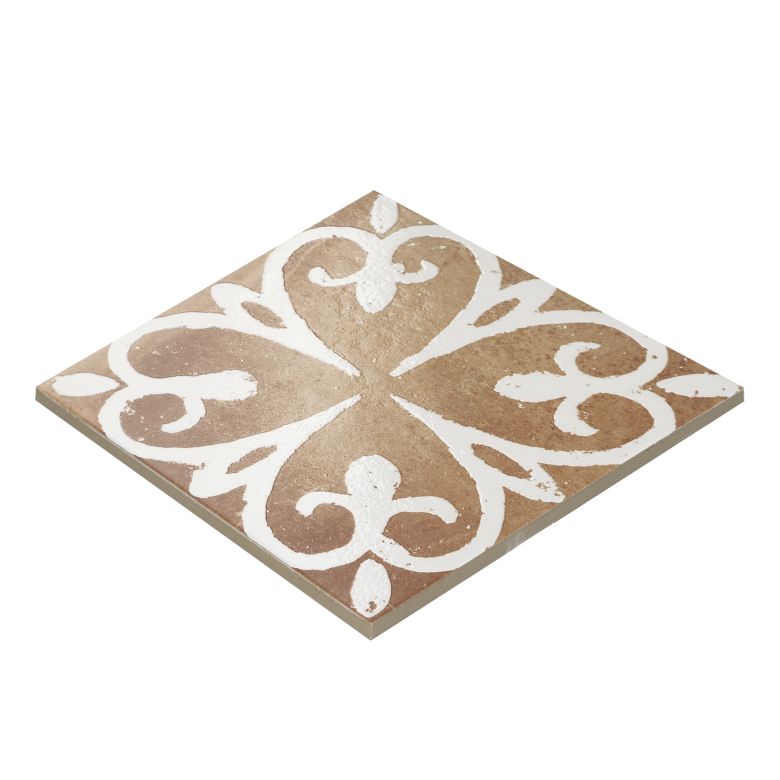 Carrelage sol effet carreaux de ciment Talamanca Kasma mix naturel 2020 cm