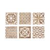 Carrelage sol effet carreaux de ciment Talamanca Kasma mix naturel 2020 cm
