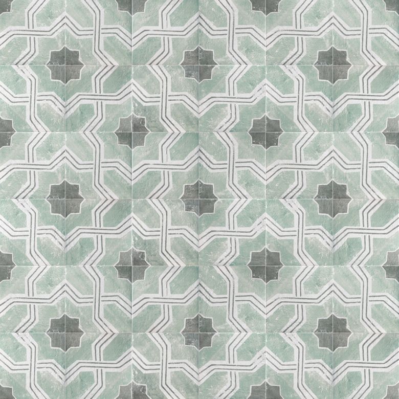 Carrelage sol effet carreaux de ciment Orsay décorsiberia 2020 cm