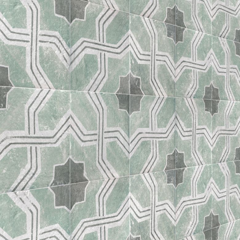 Carrelage sol effet carreaux de ciment Orsay décorsiberia 2020 cm