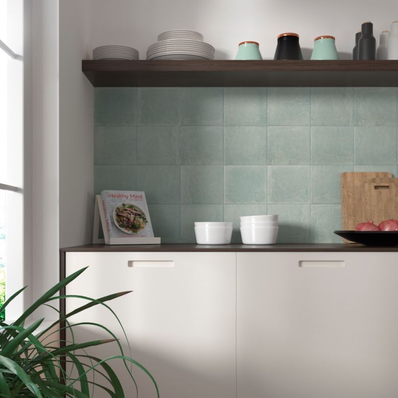 Carrelage sol Orsay menthe 20x20 cm