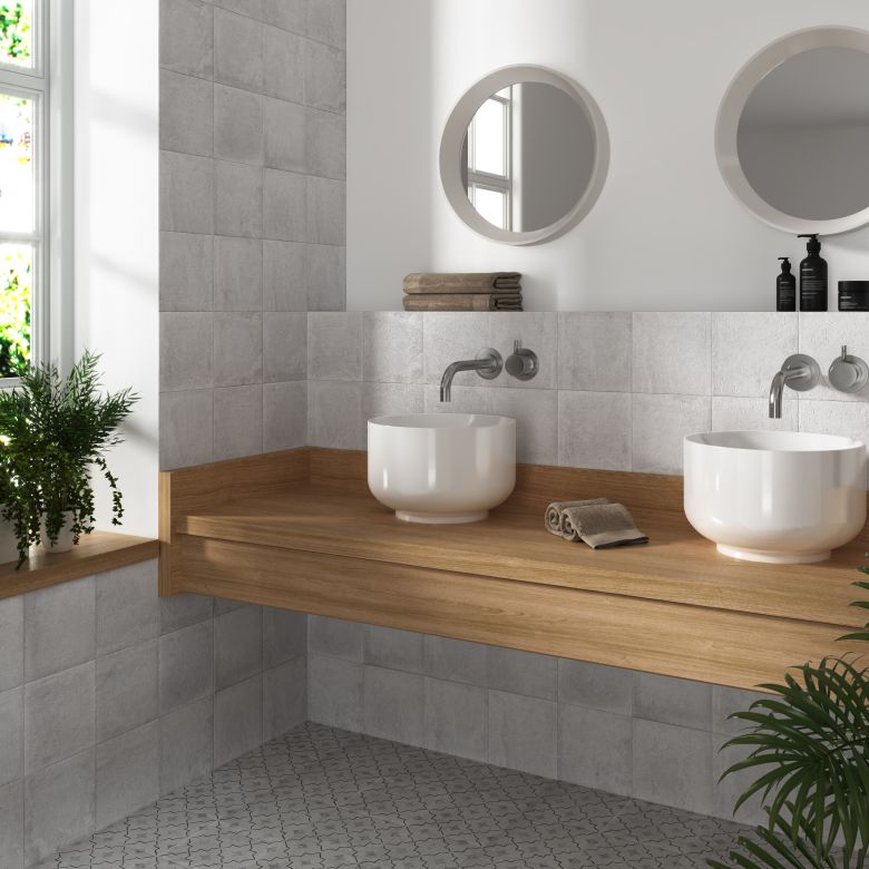 Carrelage sol Orsay pearl gray 20x20 cm