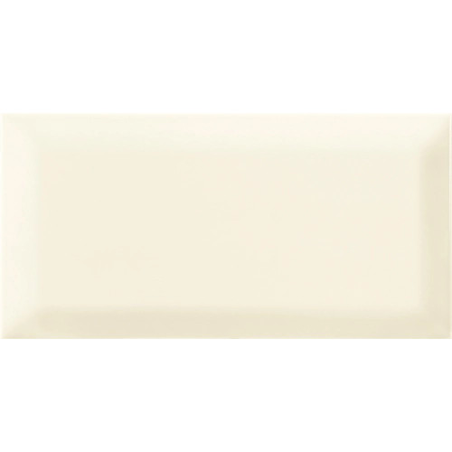  Carrelage mur Métro basic ivoire brillant 10x20 cm
