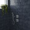 Carrelage mur effet zellige Zahara bleu marine 32x62,5 cm