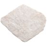 Carrelage sol extérieur effet pierre Caldana blanc grisé R11 28,5x33 cm