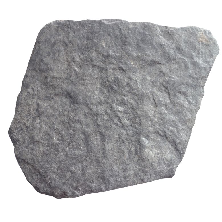 Carrelage sol extérieur effet pierre Caldana anthracite R11 28,5x33 cm