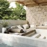 Carrelage sol extérieur effet pierre Caldana beige R11 28,5x33 cm