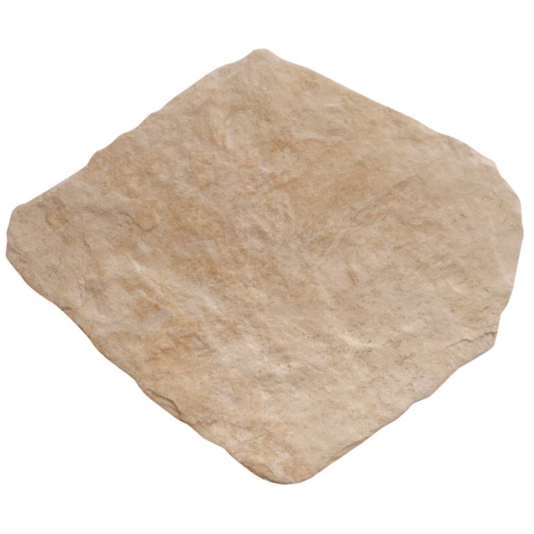 Carrelage sol extérieur effet pierre Caldana beige R11 28,5x33 cm