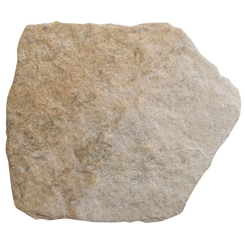 Carrelage sol extérieur effet pierre Caldana sable R11 28,5x33 cm