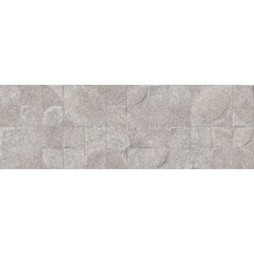 Carrelage mur Décor Alfabia greige 30x90 cm