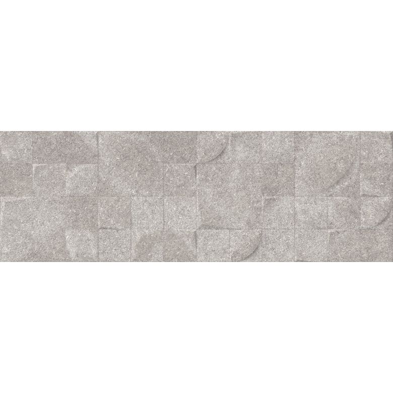 Carrelage mur Décor Alfabia greige 30x90 cm