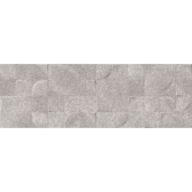 Carrelage mur Décor Alfabia greige 30x90 cm