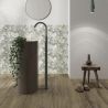 Carrelage mur décor Capella tropical 31x98 cm