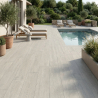 Dalle extérieur effet bois Upala naturel 2.0 R11 40x120 cm
