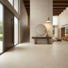 Carrelage sol effet pierre naturelle Sassolini beige 60x120 cm
