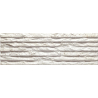 Carrelage effet parement Castellana blanc neige 15×45 cm