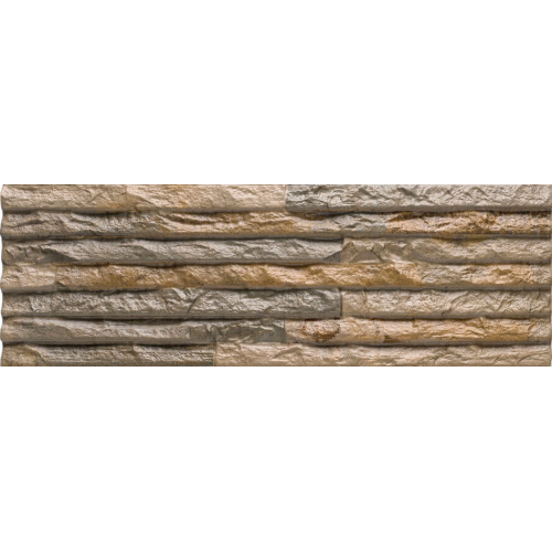 Carrelage effet parement Castellana terre 15×45 cm