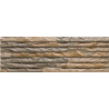 Carrelage effet parement Castellana terre 15×45 cm
