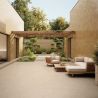 Carrelage sol extérieur effet pierre Sassolini sable R11 60X60 cm
