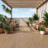 Carrelage sol extérieur effet bois Marino Roble 40,8x66,2 cm R11